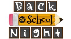 Back to School Night